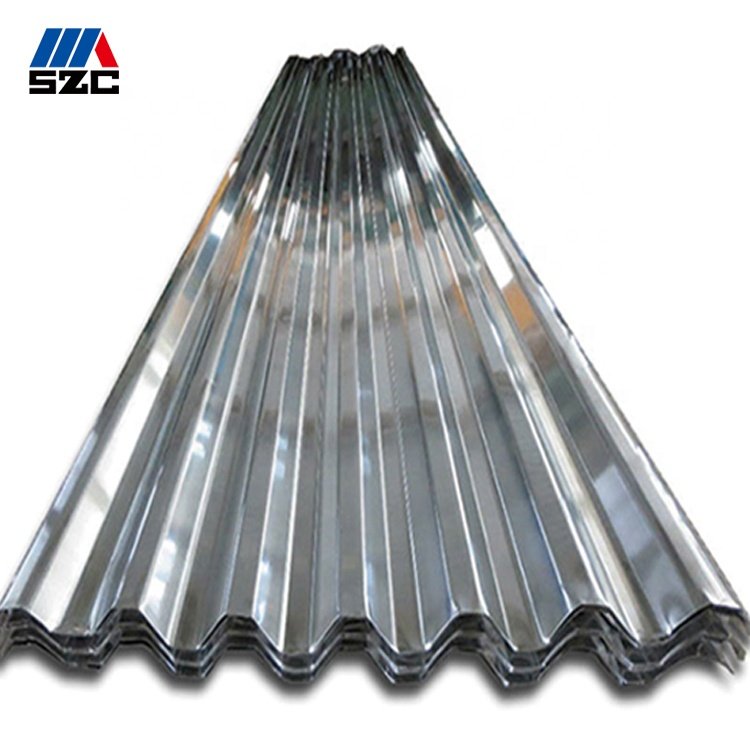 HOT DIPPED 0.12mm galvanized GI corrugated steel roofing sheet