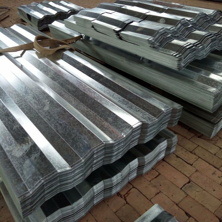Building wall roofing galvanized pressed steel plate roof decoration water corrugated galvanized corrugated sheet