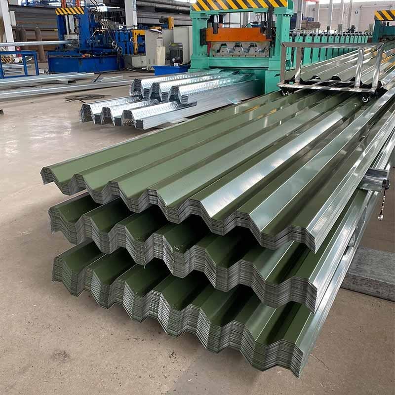 0.28mm 0.22mm 0.23mm 0.25mm Thick Hot Color Coated Aluminum Corrugated Sheet for Roofing