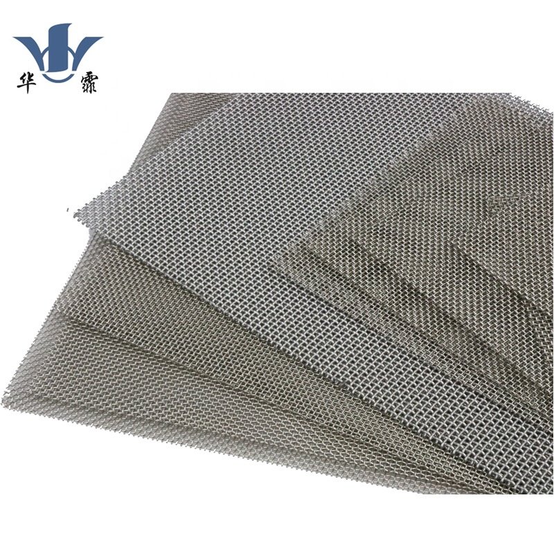 Different types of plain woven stainless steel wire mesh for mining