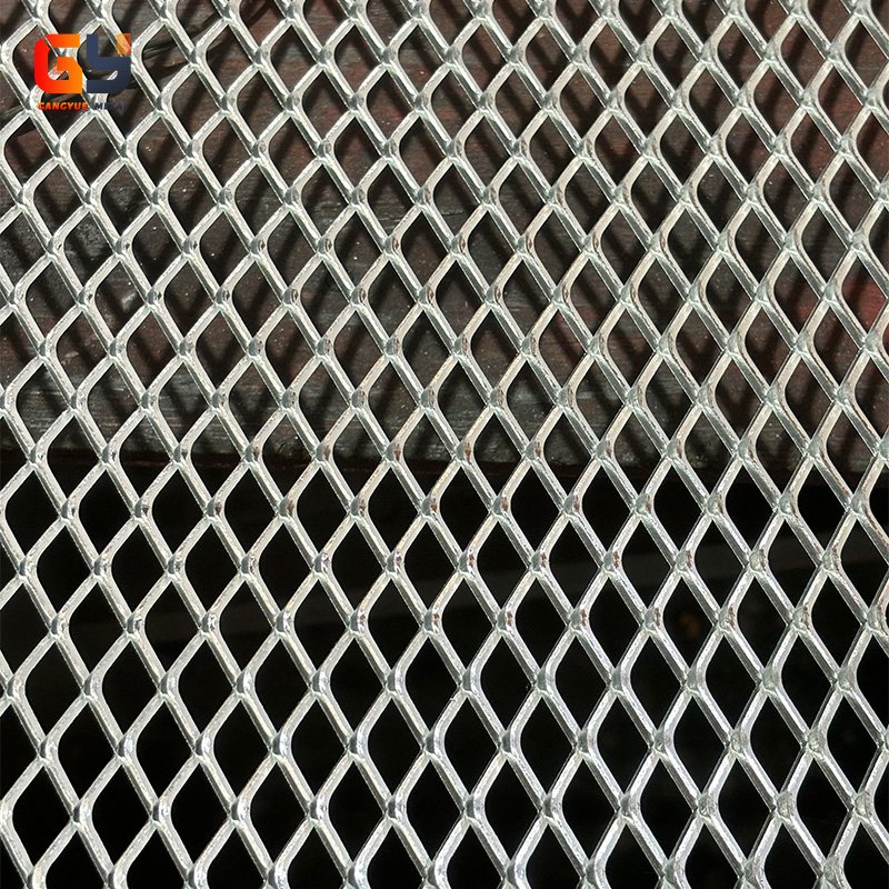 High quality expanded metal diamond steel wire mesh stainless steel expanded mesh