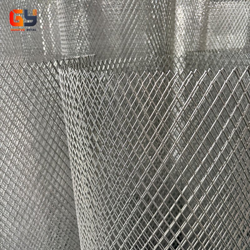 High quality expanded metal diamond steel wire mesh stainless steel expanded mesh
