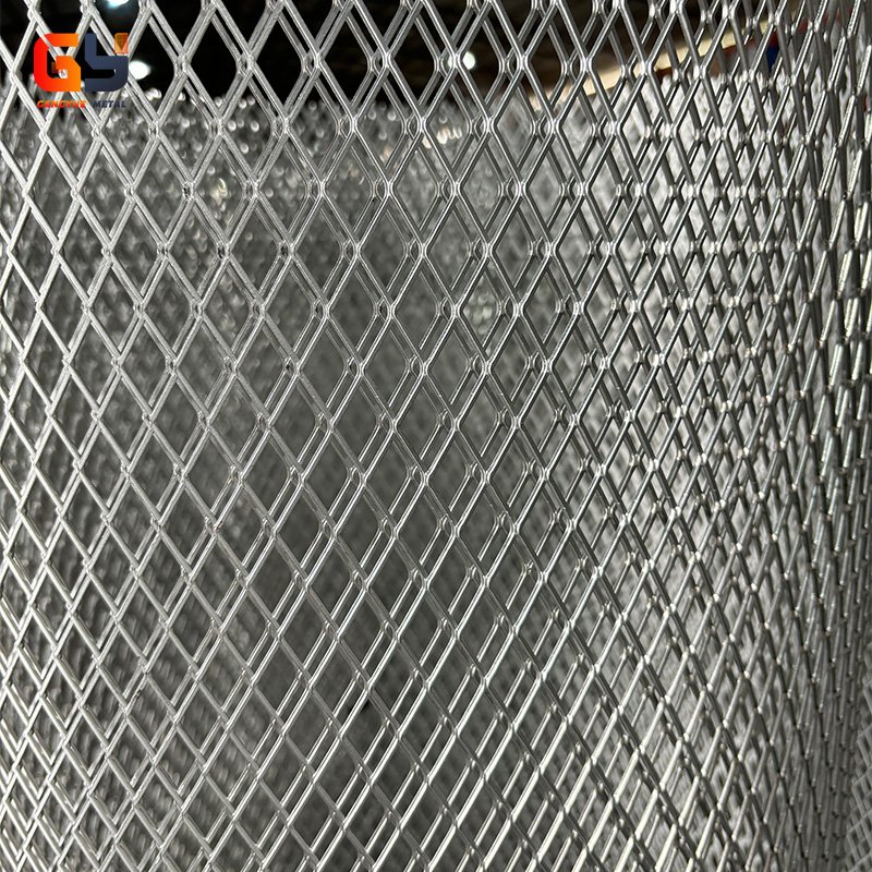 High quality expanded metal diamond steel wire mesh stainless steel expanded mesh