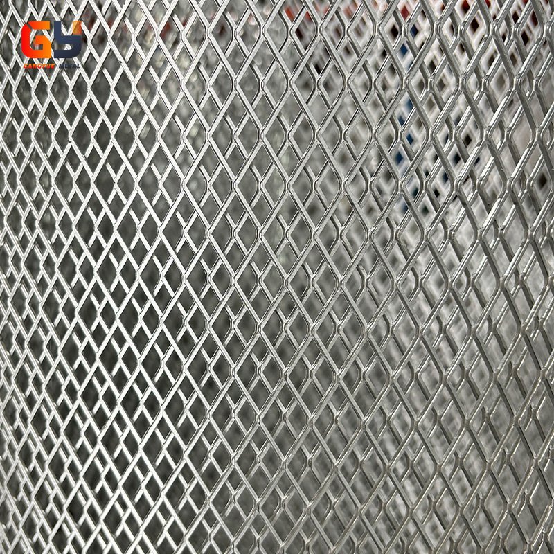 High quality expanded metal diamond steel wire mesh stainless steel expanded mesh