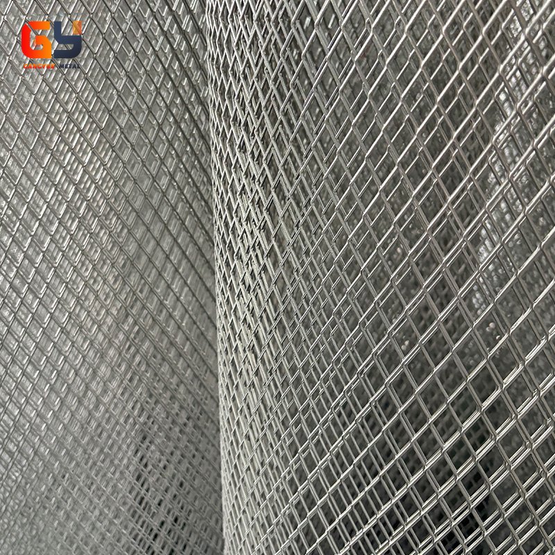 High quality expanded metal diamond steel wire mesh stainless steel expanded mesh