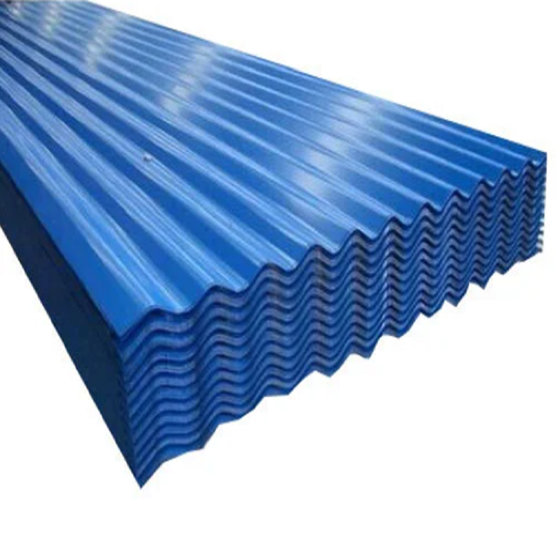 China Factory Chile 0.35*851mm ASTM A792 Zincalum Steel Roofing Corrugated Zinc Roof Sheet