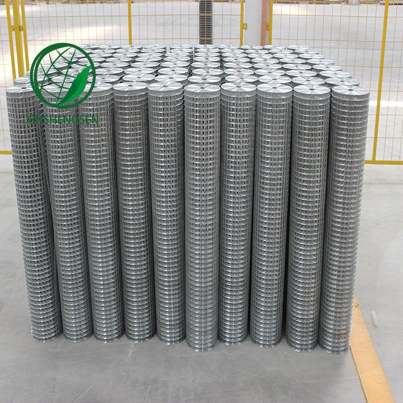 1x1 4ft 30m per roll galvanized after welded steel wire mesh fence bird cage welded wre mesh for feonce