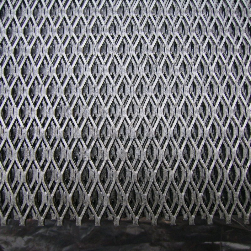 4mm Thickness Low Carbon Steel Expanded Metal Plate Mesh For Animal