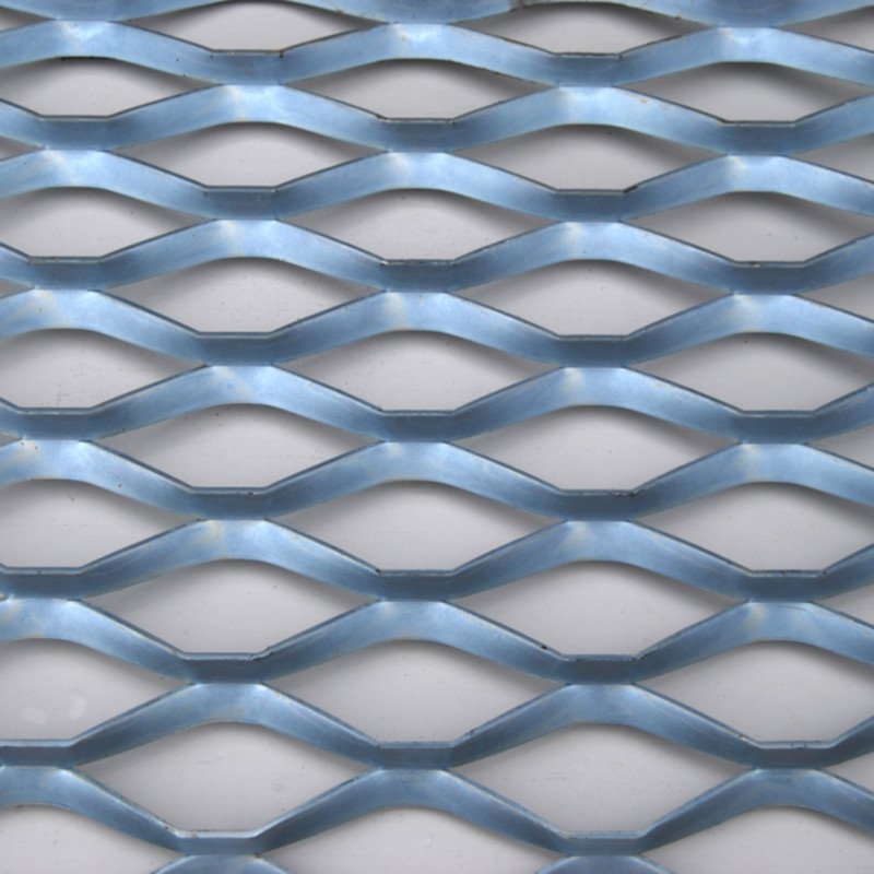 4mm Thickness Low Carbon Steel Expanded Metal Plate Mesh For Animal
