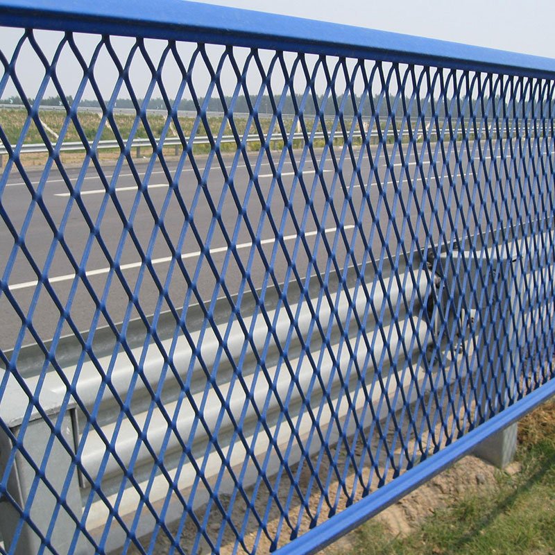 Diamond metal mesh anti-rust metal sheet security stainless steel expanded metal mesh for machinery equipment