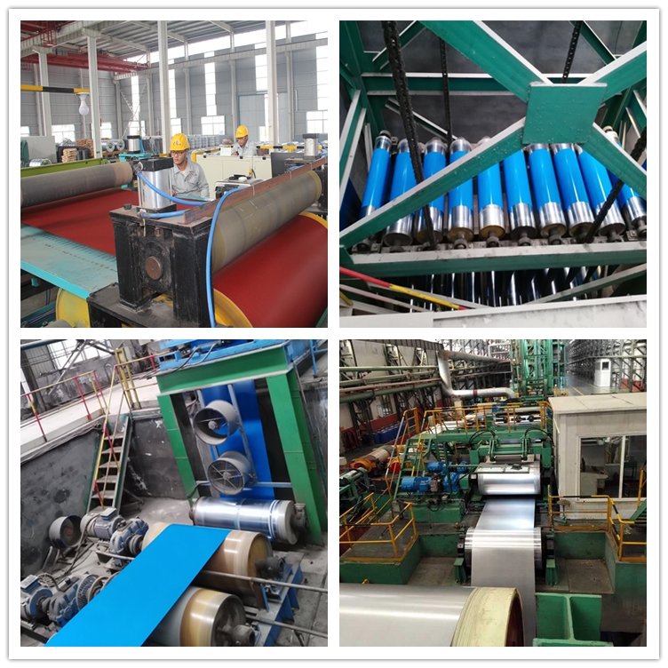 ral9012 hot dipped prepainted galvanized ppgl steel coils ppgi color coated for roofing tile sheet
