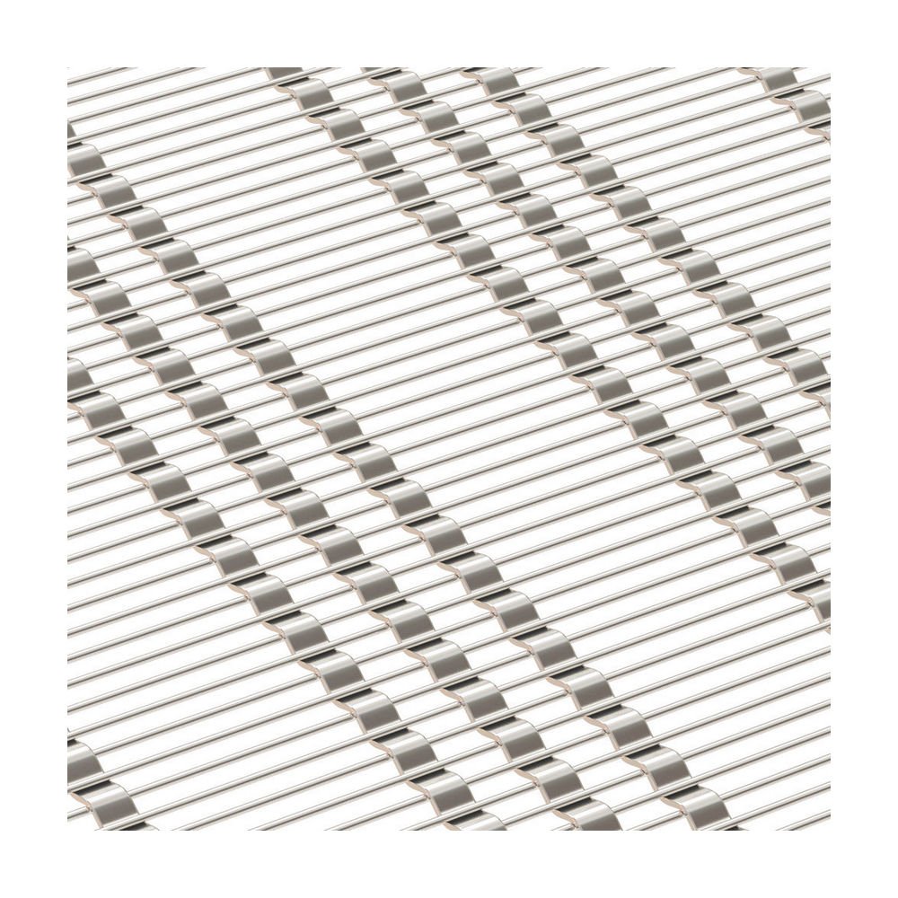 3mm Spring Coated Steel Gold Wire Mesh Sheets 20x20x1.5mm Fence Decorative Diamond Brass Wire 18 Mesh