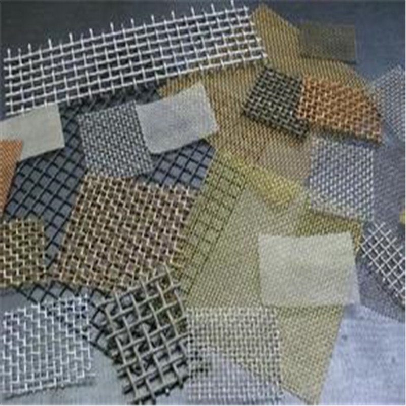 Crimped wire Brass Phosphor Bronze Copper Decorative Crimped Woven Mesh