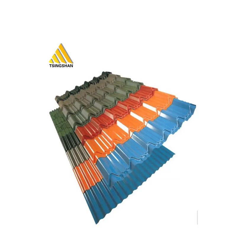 Factory low price quality assurance high quality material.corrug steel roof sheet