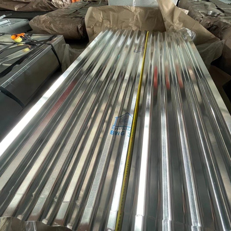 4x8 Corrugated Prepainted Galvanized Steel Roofing Sheet Steel Roof Tiles Zinc Zinc Metal Color Roofing Sheet