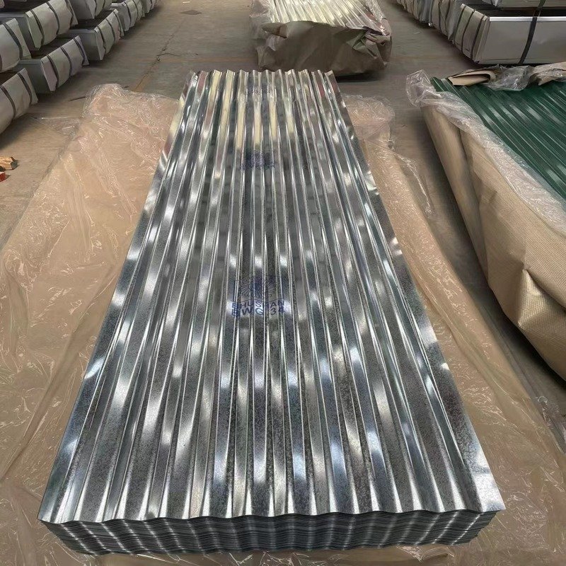 4x8 Corrugated Prepainted Galvanized Steel Roofing Sheet Steel Roof Tiles Zinc Zinc Metal Color Roofing Sheet