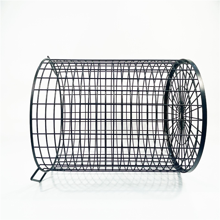 2024 Hot Selling Stainless Steel Wire Mesh Baskets Wholesale Laundry Bathroom Mesh Shelving Storage Basket