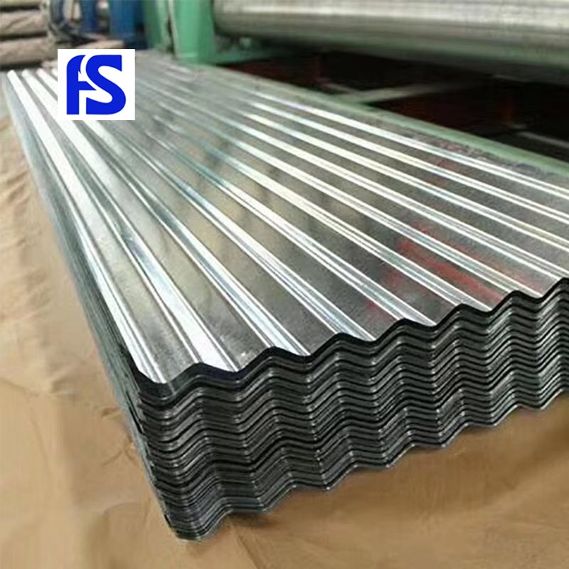 800mm width blue green Color Corrugated Galvanized roofing Sheet