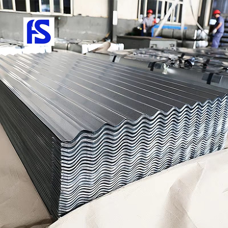 800mm width blue green Color Corrugated Galvanized roofing Sheet