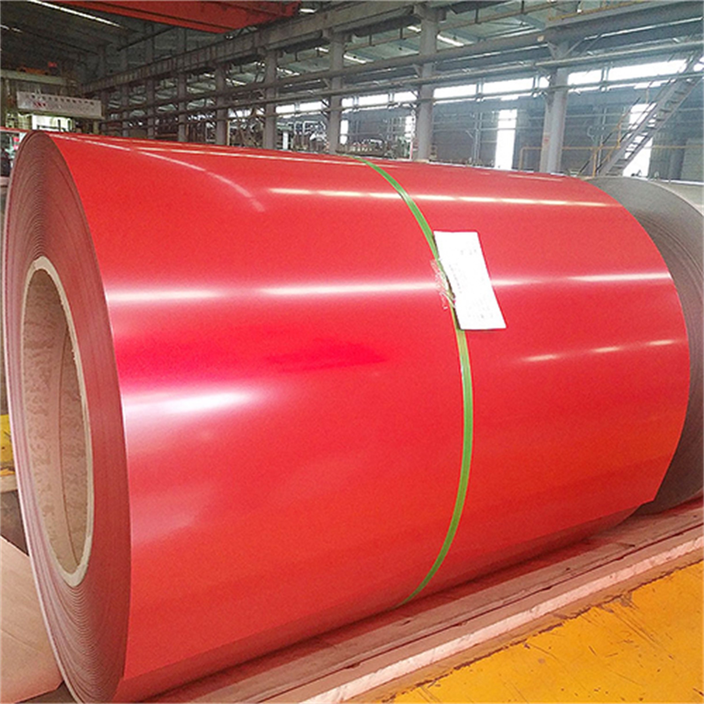 Color Coated Corrugated Roofing Coils PPGI Corrugated Metal Roofing Rolls for Building