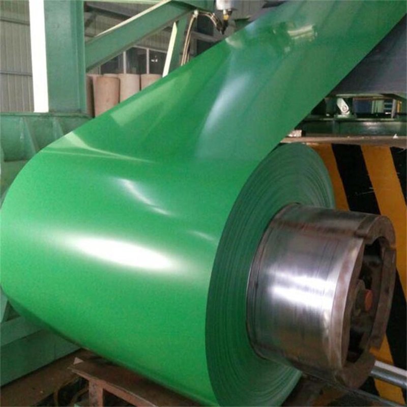 Color Coated Corrugated Roofing Coils PPGI Corrugated Metal Roofing Rolls for Building