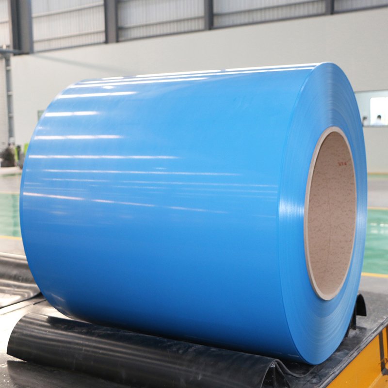 Factory Direct Sales PPGL Color Coated Galvanized Steel Coil Ral PPGI Prepainted Coils
