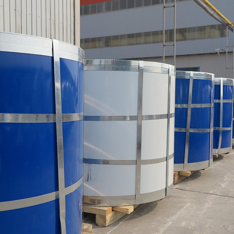 Factory Direct Sales PPGL Color Coated Galvanized Steel Coil Ral PPGI Prepainted Coils