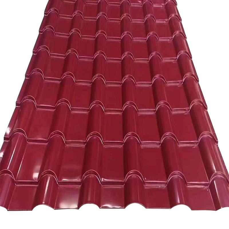 corrugated galvanized steel sheets roofing sheet color coated corrugated steel plate