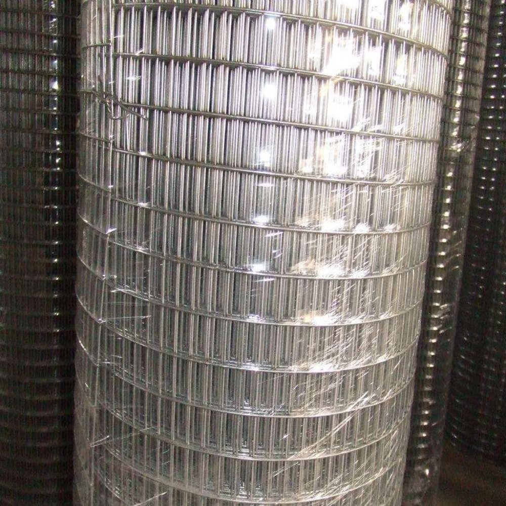 Factory Sales Galvanized Welded Cage Wire Poultry Netting Square Chicken Snake Fencing Welded Mesh Rolls