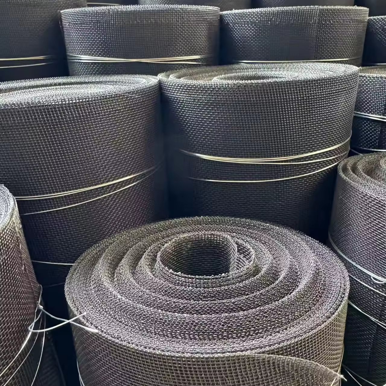 High Quality 304 316 Stainless Steel Wire Mesh Square Woven Metal Mesh Filter Net Screen Cloth for Wire Netting Applications