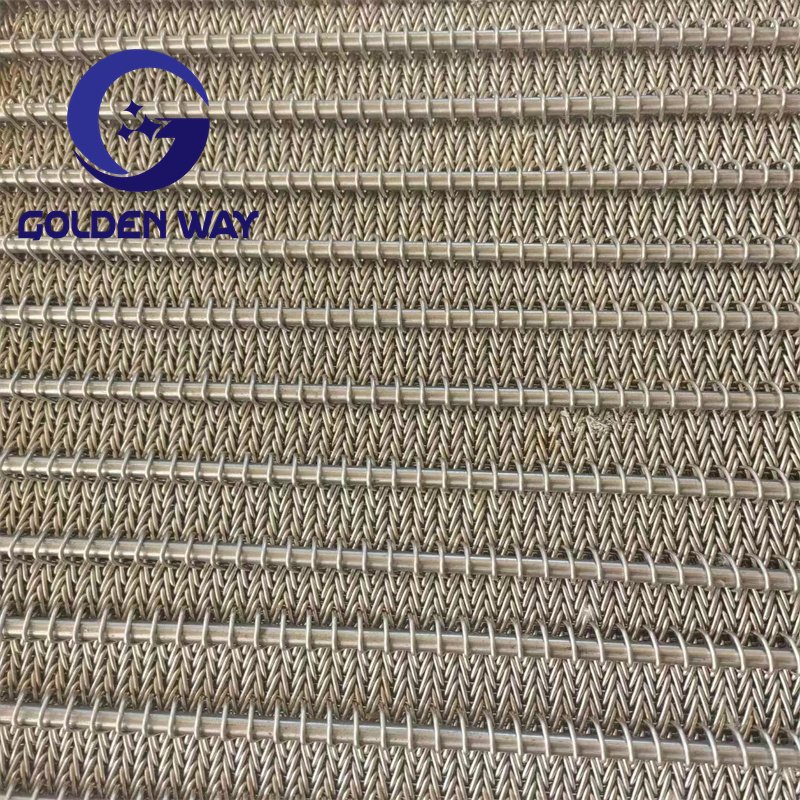 Food Grade stainless steel wire mesh belt conveyor for oven belt