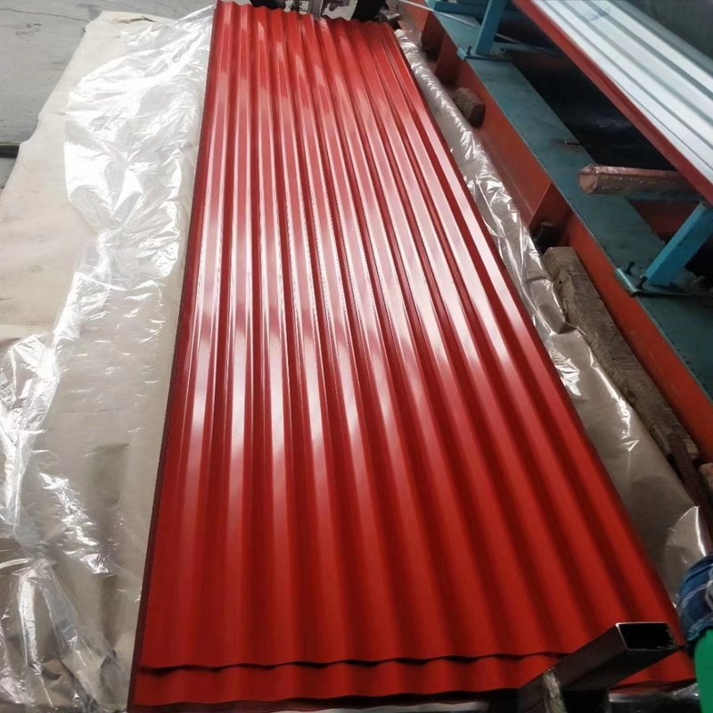 Corrugated Iron Sheets Galvanized Roofing Sheet Zinc Plates Meter Price