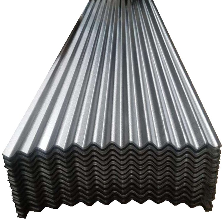 Wholesale corrugated metal galvanized steel 0.12*610mm roofing sheet