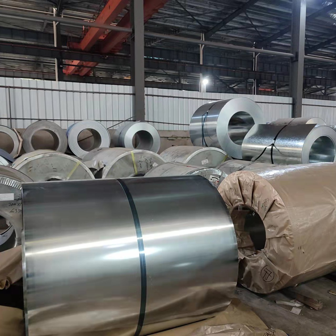 Mid Hard S235 Sheet Plate Dx51d Z275 Zinc Galvanized Steel 4x8 Flat Iron Metal Customized Dx53d Z150 24 Gauge 0.6mm