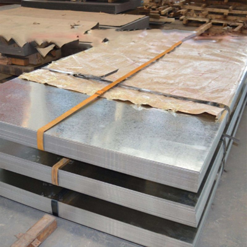 Mid Hard S235 Sheet Plate Dx51d Z275 Zinc Galvanized Steel 4x8 Flat Iron Metal Customized Dx53d Z150 24 Gauge 0.6mm