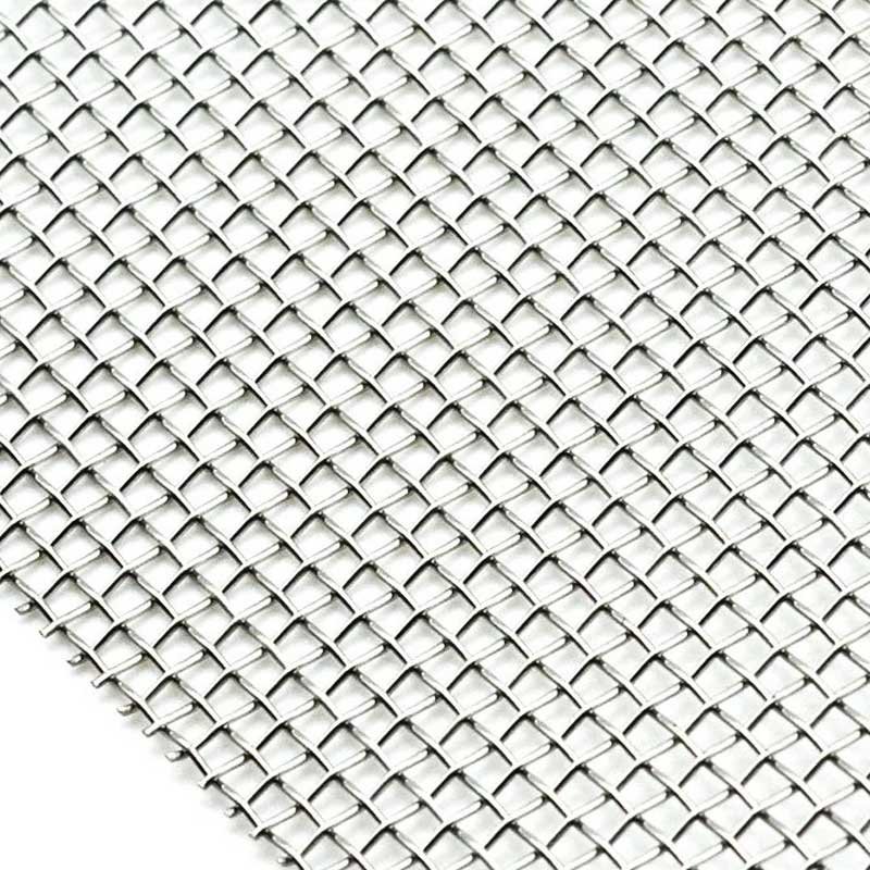 High Quality 304 316 Stainless Steel Wire Mesh Filter Net Screen Cloth Metal Mesh Square Wire Netting Woven Mesh