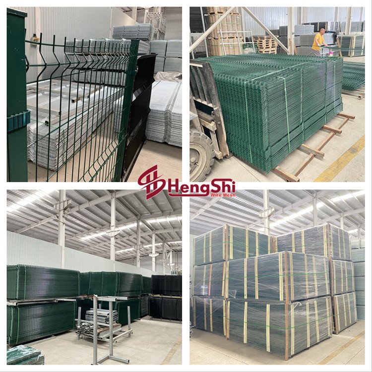 8ft x 4ft Galvanized Welded Wire Mesh Panel PVC Coated Welded Wire Fence Panel Steel Wire with Square Hole Shape for Industrial