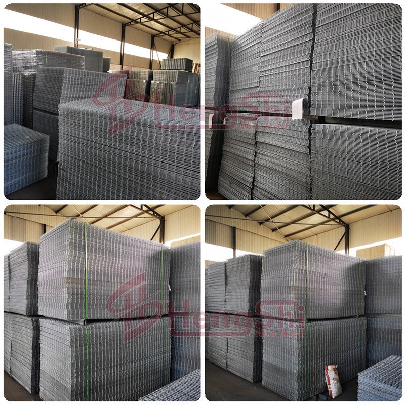 8ft x 4ft Galvanized Welded Wire Mesh Panel PVC Coated Welded Wire Fence Panel Steel Wire with Square Hole Shape for Industrial