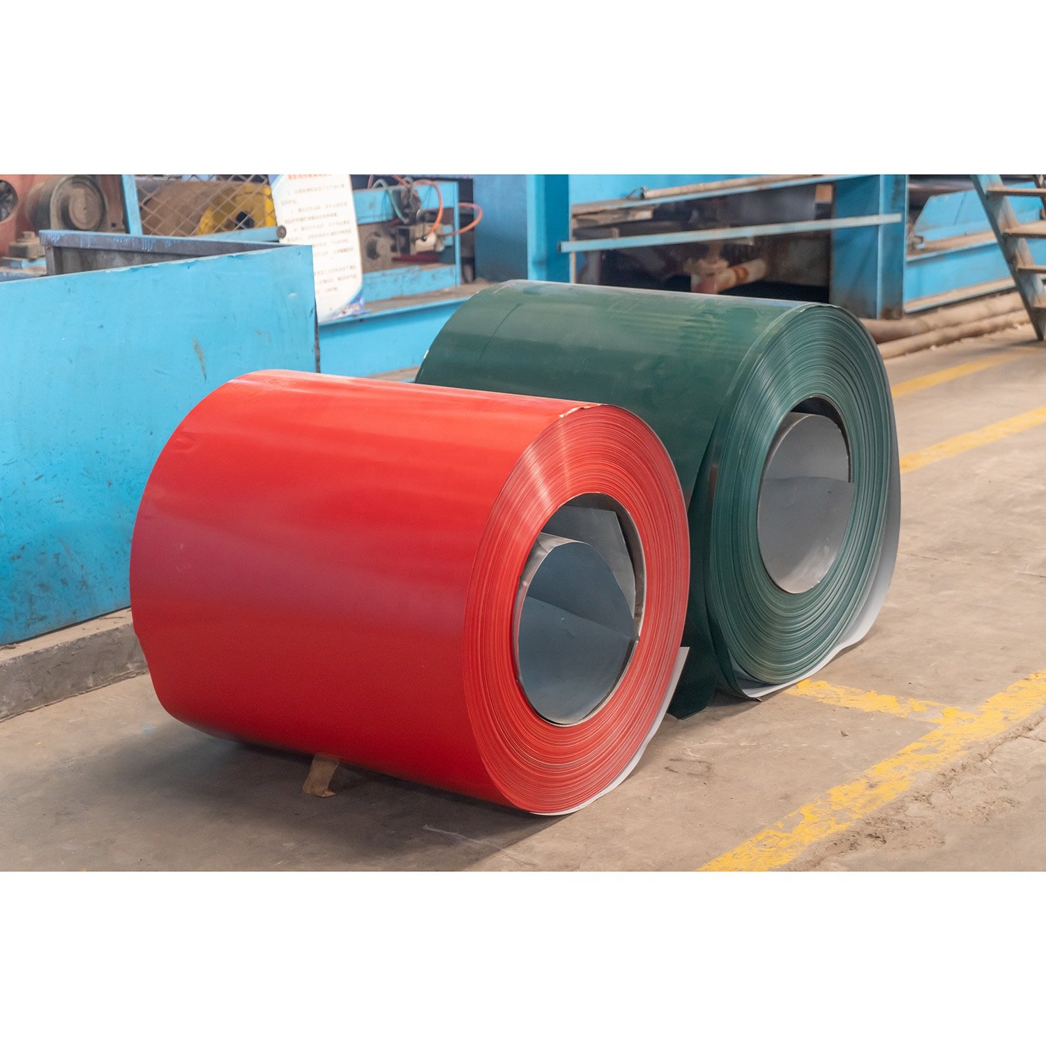 Steel coil roll z150 galvanized steel coil double coated color ppgi painted galvanized coil for roofing sheet