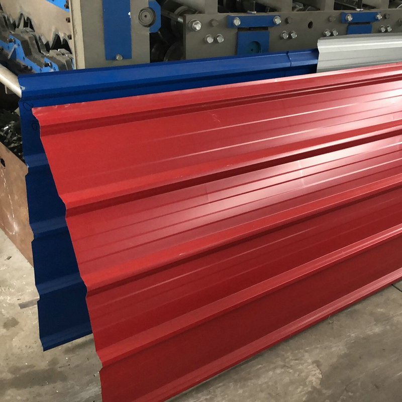 Dx52D SGCC Galvalume Roofing Tiles Corrugated Prepainted Metal Plate Gray Color Roofing Sheets