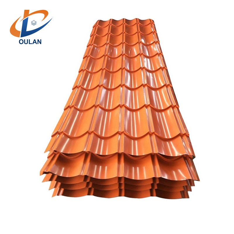 Metal Building Material Prepainted Color corrugated steel sheet Price Galvanized Corrugated Metal Roofing Sheet