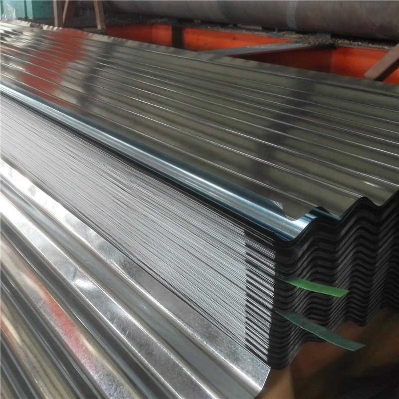 Long Span 6 Meter Aluminum Corrugated Galvanized Roofing Metal Sheets