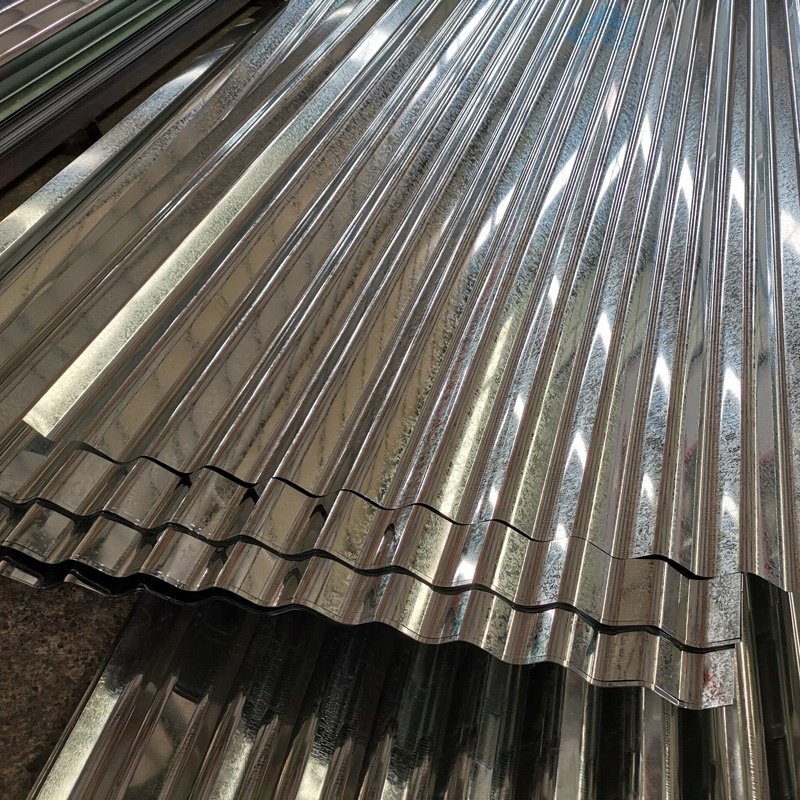 Long Span 6 Meter Aluminum Corrugated Galvanized Roofing Metal Sheets