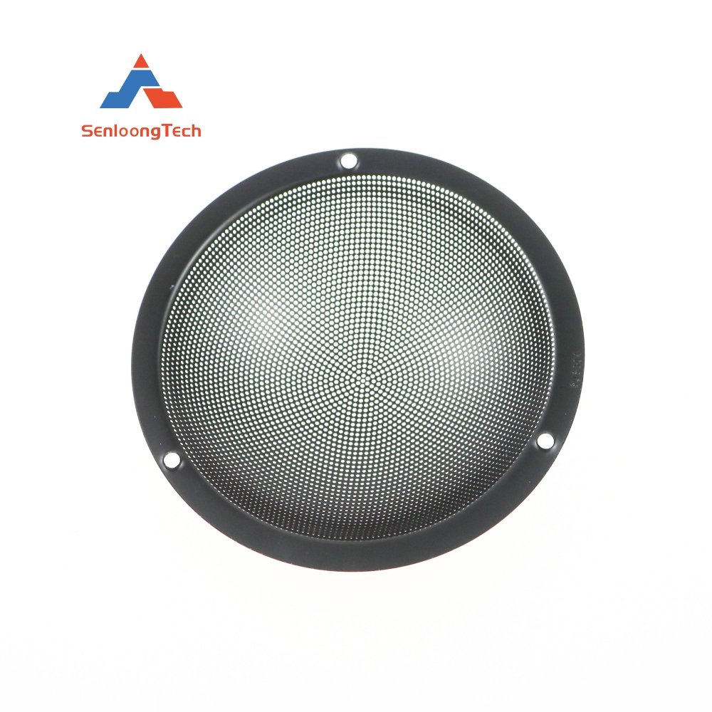 OEM speaker grill manufacturer cnc speaker mesh sheet precision metal mesh sheet