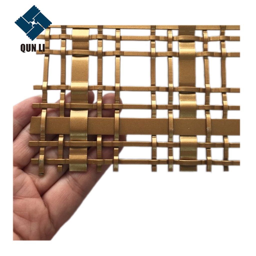 Decoration Woven Stainless Steel Wire Mesh For Architecture Building