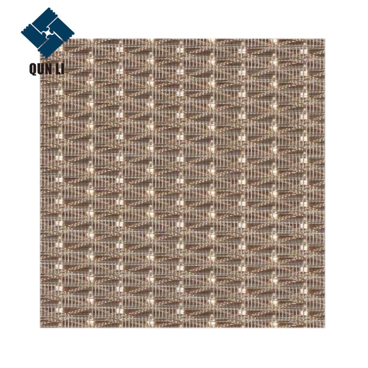 Decoration Woven Stainless Steel Wire Mesh For Architecture Building