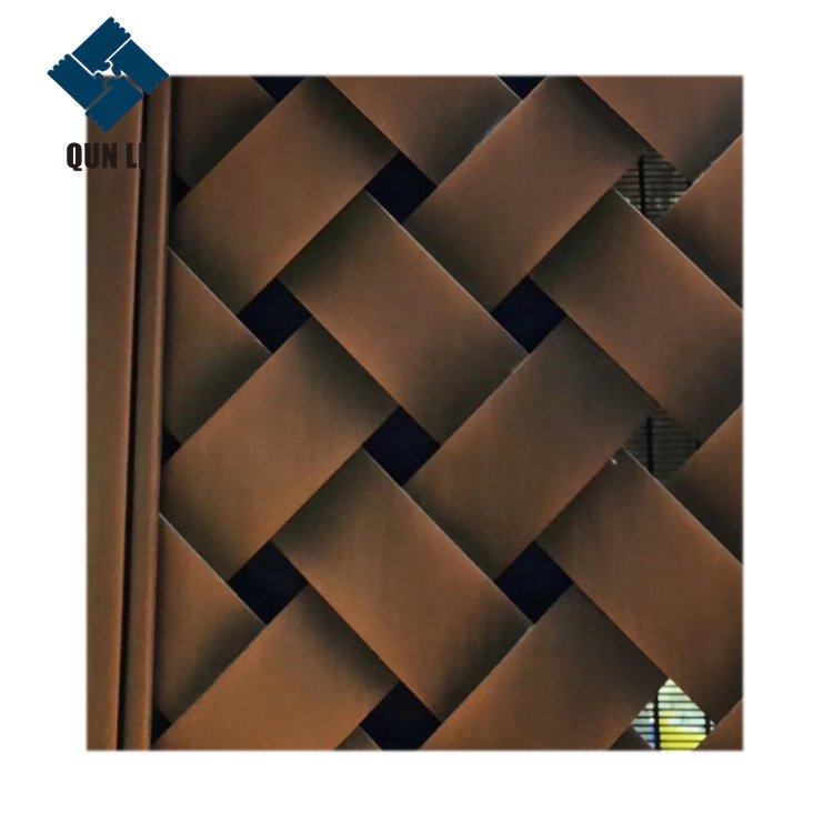 Decoration Woven Stainless Steel Wire Mesh For Architecture Building