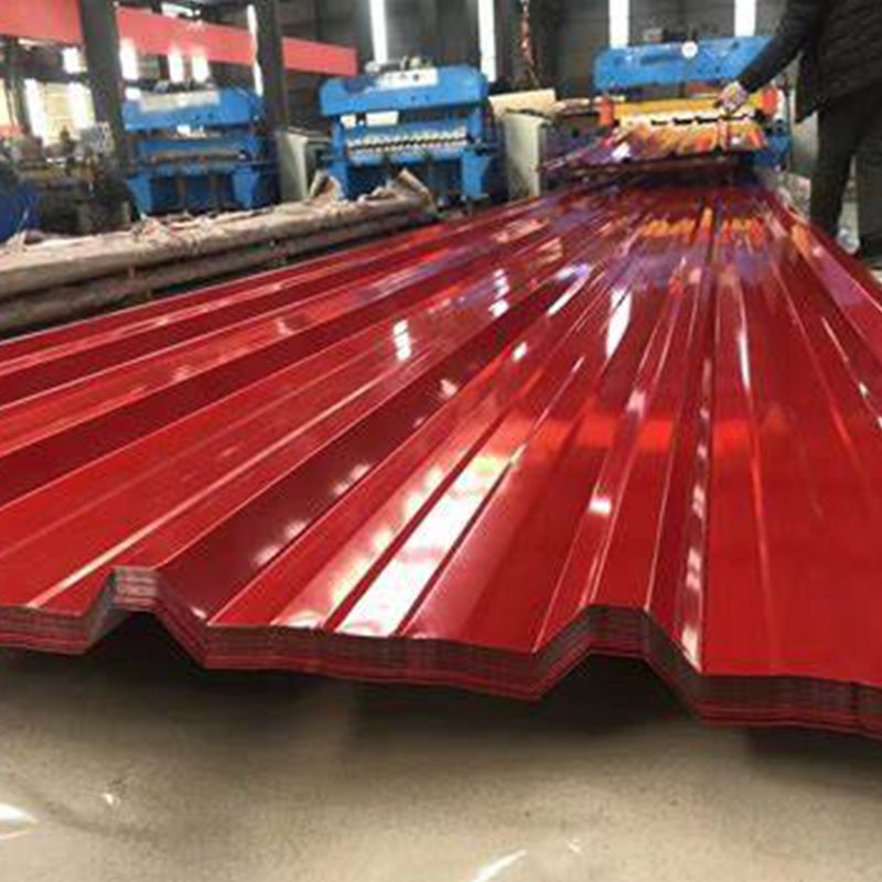 International Market High Quality Roof Sheet Corrugated Sheet 0.36mm 0.5mm Color Coated Galvanized Steel Roof Sheet