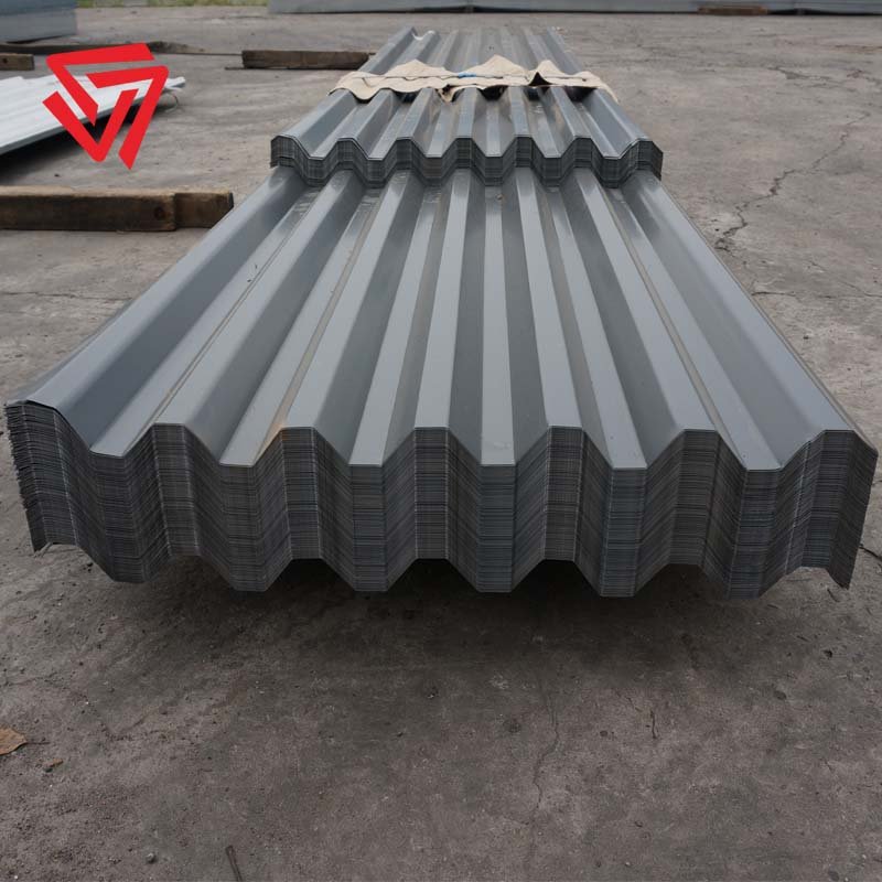 warehouse corrugated coloured ppgi ppgl steel roofing sheet for silo