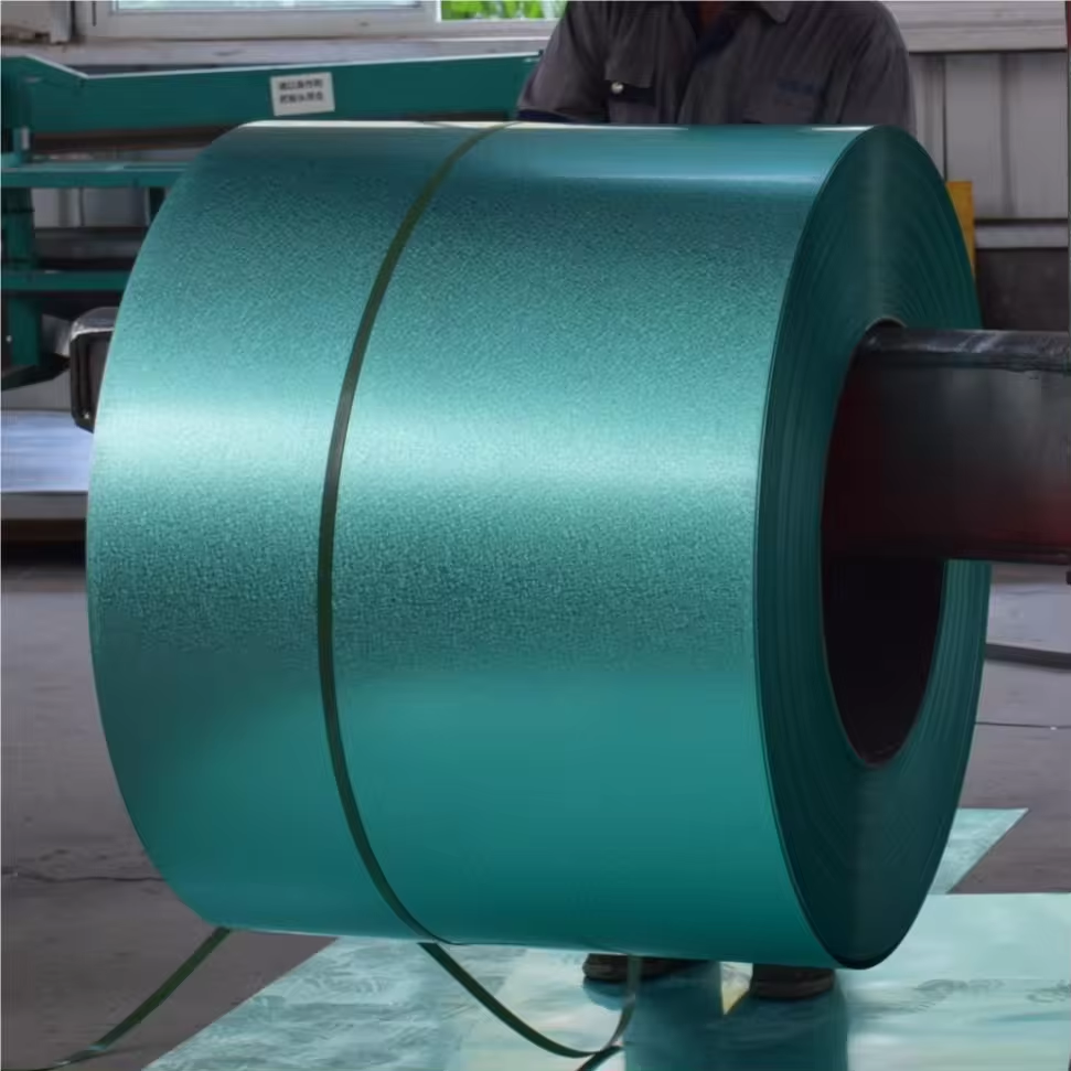 GI Steel Coil Color Coated Galvanized Steel Coil SGCC DX51D DX52D DX53D Z150 Z275 0.4mm 0.6mm Pre-painted Aluzinc Steel Coils
